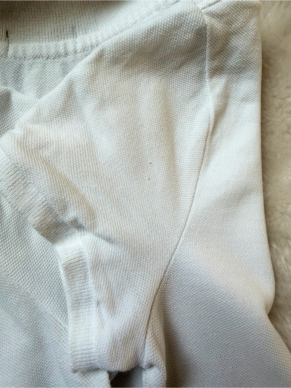 Polo by Ralph Lauren White Polo with Navy Pony Embroidery - Picture 12 of 17